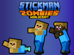 Cluiche Stickman i gcoinne Zombies WorldCraft ar líne