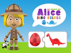 Cluiche Domhan d'Dínosaigh Alice ar líne