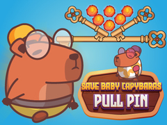 Cluiche Tiontaigh na capaillín capybara Pull Pin ar líne