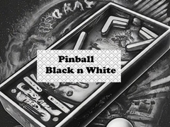 Cluiche Pinball Dubh agus Bán ar líne