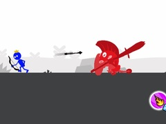 Cluiche Dearg agus Gorm - Puzail Spy Stickman ar líne