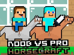 Cluiche Noob i gcoinne Pro HorseCraft ar líne