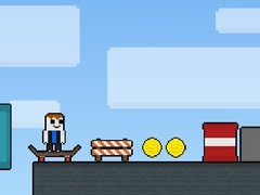 Cluiche Obby Skate Go Deo Parkour ar líne