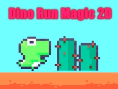 Cluiche Rith Dino Draíocht 2D ar líne
