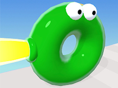 Cluiche Rás Blob Bounce: Cúrsa Duibhe ar líne