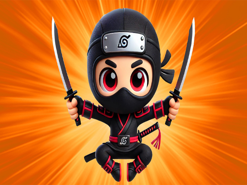Cluiche Ninja Dash ar líne