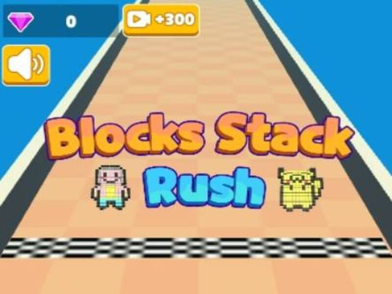 Cluiche Bloic Rush Stack ar líne