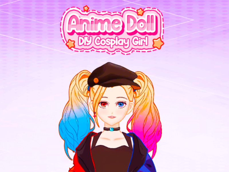 Cluiche Doll doll doll diy cosplay cailín ar líne
