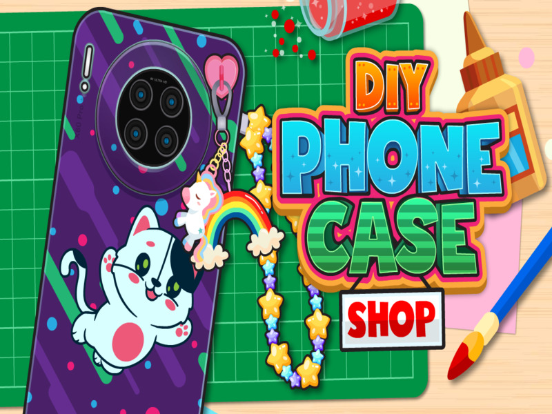 Cluiche Siopa Cás Fón DIY ar líne