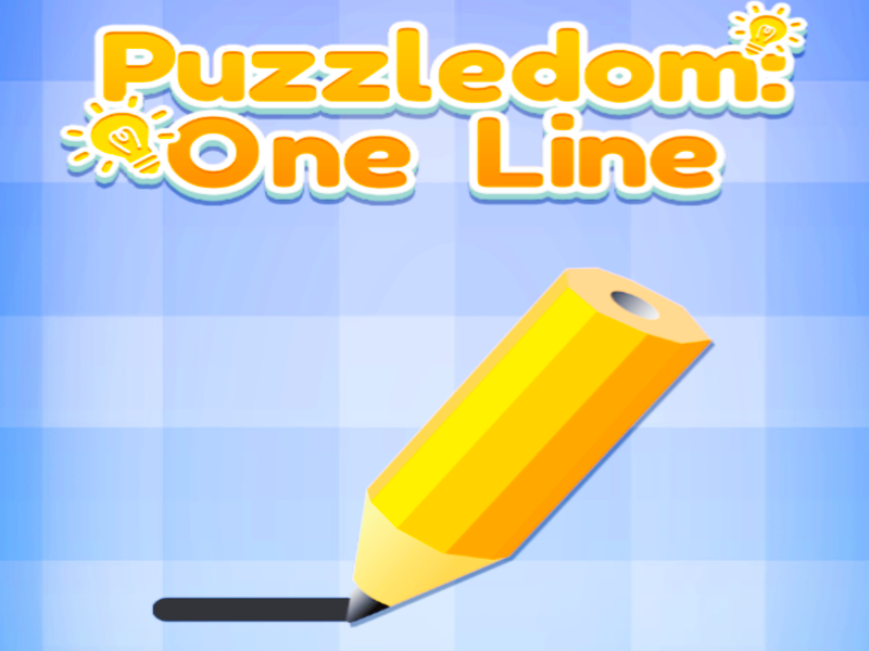Cluiche Puzzledom: Líne amháin ar líne