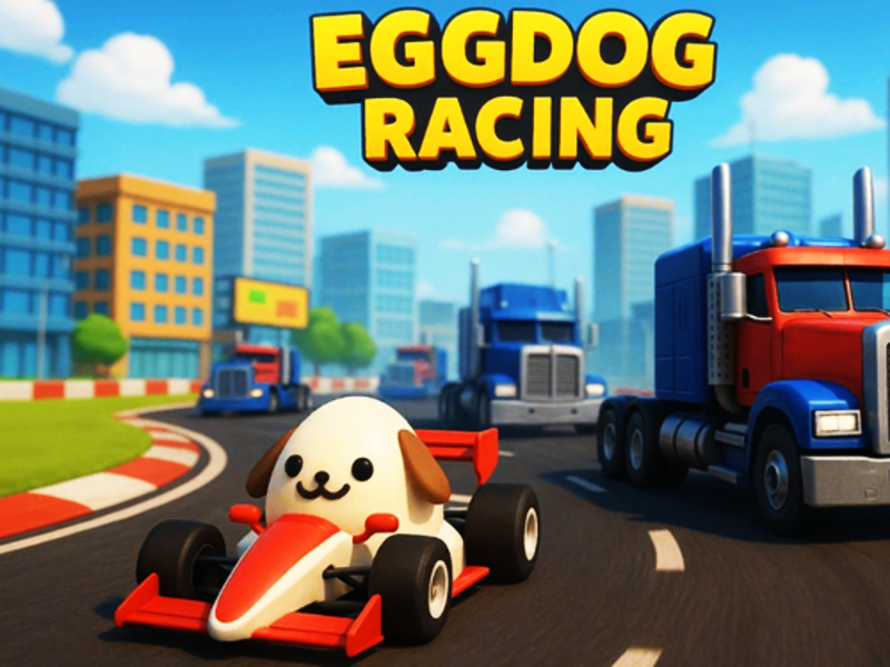 Cluiche Rásaíocht Eggdog ar líne