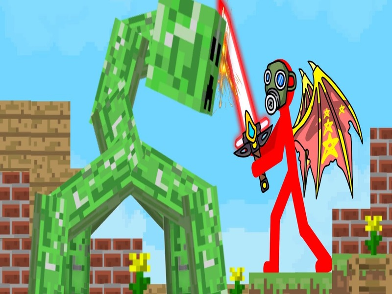 Cluiche Cathanna Mega Boss Stickman! ar líne