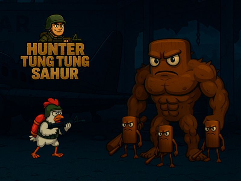 Cluiche Hunter Tung Tung Sahur ar líne