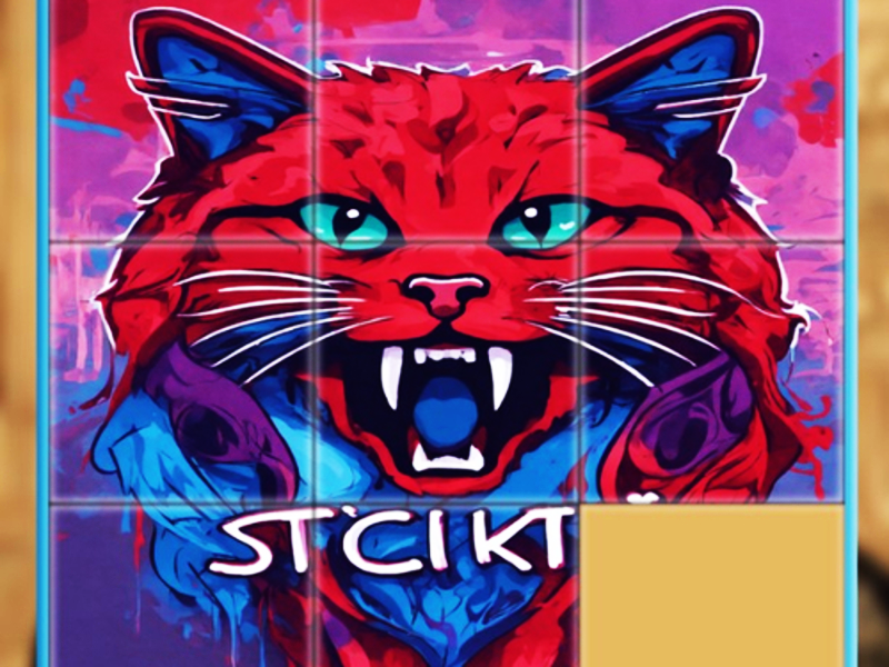 Cluiche Frenzy bhfreagra cat jigsaw ar líne