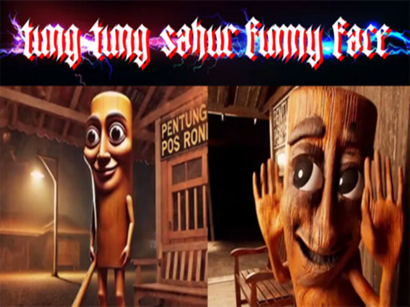 Cluiche Aghaidh greannmhar tung tung sahur ar líne