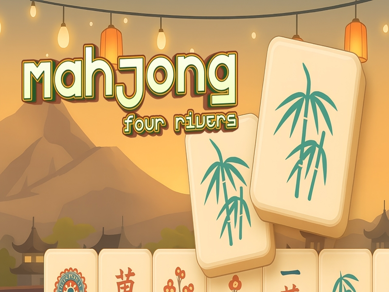 Cluiche Mahjong Four Rivers ar líne