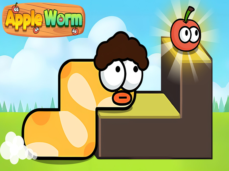 Cluiche Worm Apple ar líne