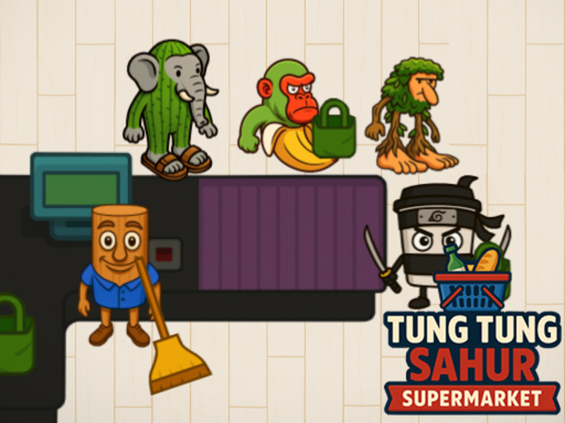 Cluiche Ollmhargadh Tung Tung Sahur ar líne
