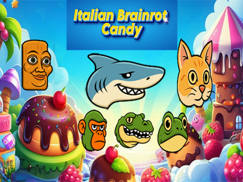 Cluiche Candy brainrot na hIodáile ar líne