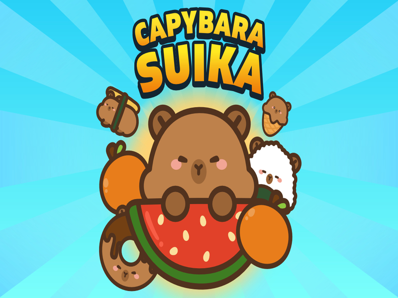 Cluiche Capybara Suika ar líne