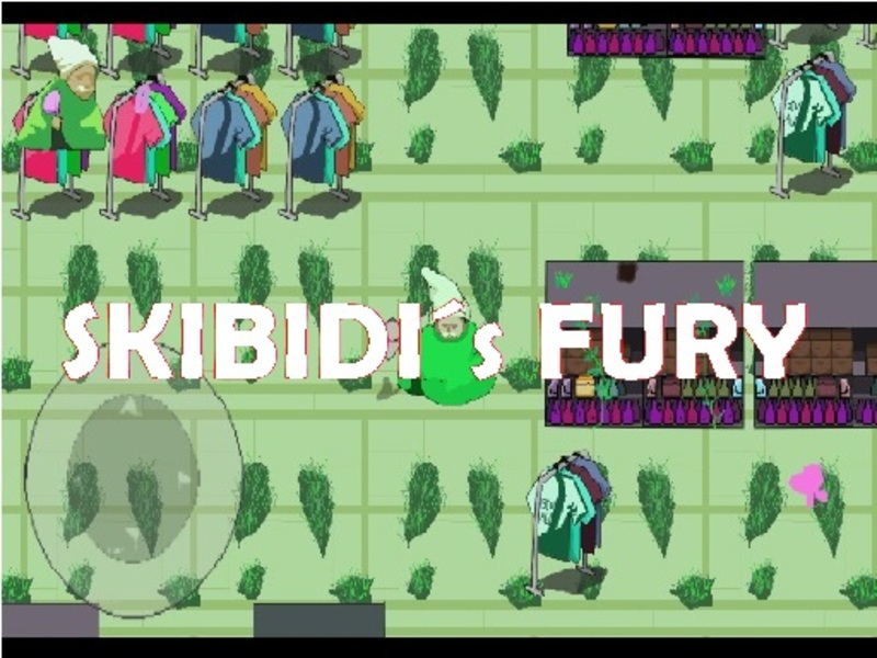 Cluiche The Wizard Green Skibidis Fury ar líne