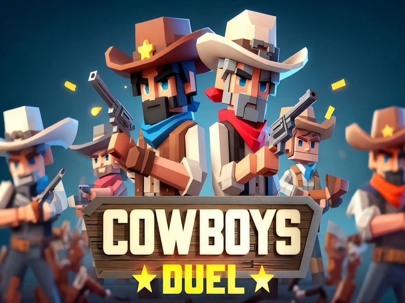 Cluiche Duel Cowboys ar líne