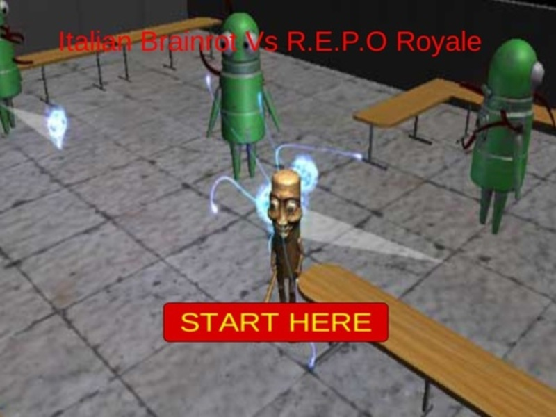 Cluiche Brainrot na hIodáile vs R. E. E. C. O Royale ar líne