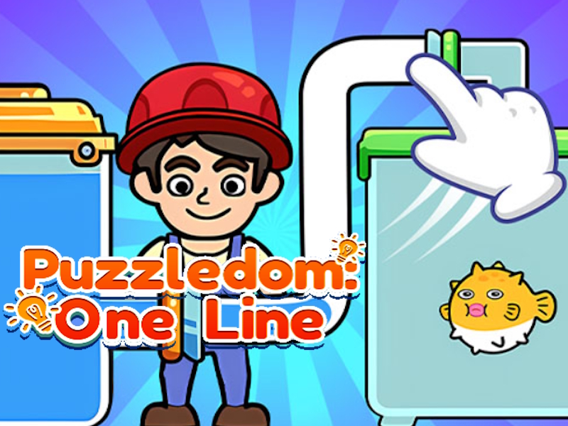 Cluiche Puzzledom líne amháin ar líne