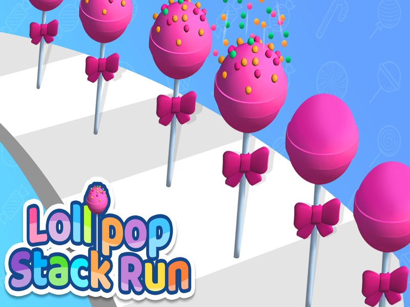 Cluiche Rith Stack Lollipop ar líne