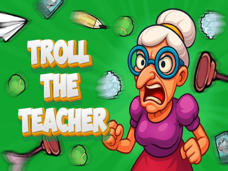 Cluiche Troll an múinteoir ar líne