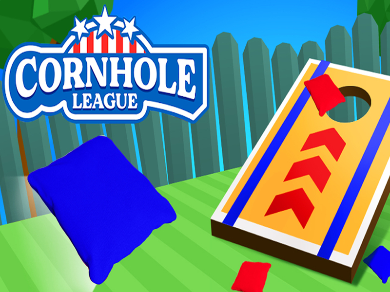 Cluiche League Cornhole ar líne