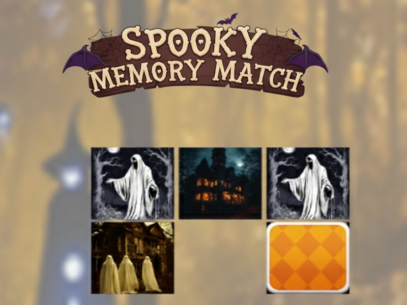 Cluiche Cluiche cuimhne spooky ar líne