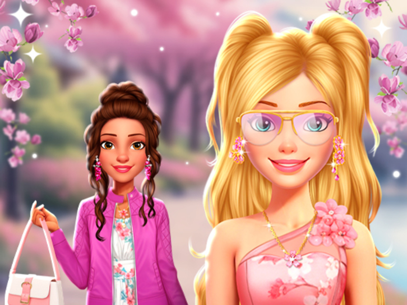 Cluiche Ceiliúradh Blossom Cherry BFFS ar líne
