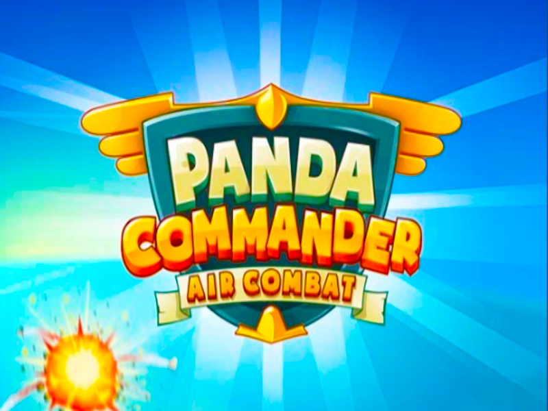 Cluiche Panda Commander Air Combat ar líne
