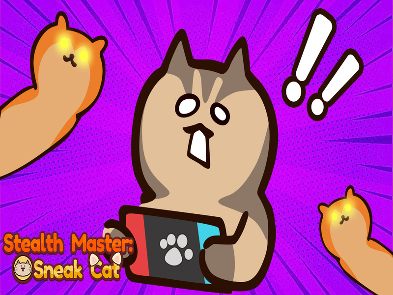 Cluiche Máistir stealth sneak cat ar líne