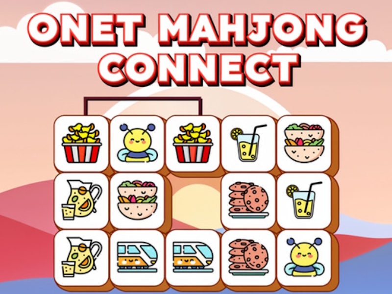 Cluiche Onet Mahjong Connect ar líne