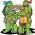 Ninja Turtles Déagóirí Mutant Ninja Turtles Déagóirí Mutant ar líne